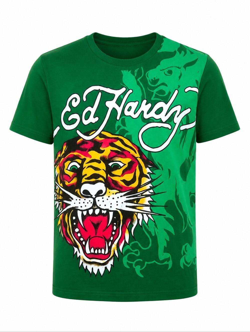 ED HARDY TIGER Graphic TEE Boys XL Size 18-20